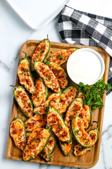 Stuffed Jalapenos with Cream Cheese