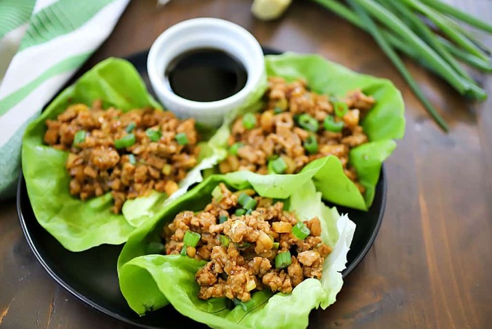 Asian Chicken Lettuce Wraps